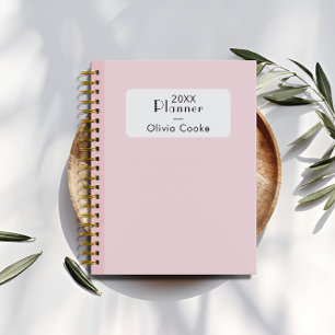 Pink Personalised Digital Planner With Custom Name