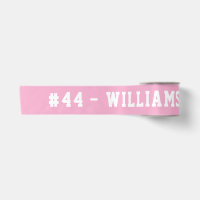 Pink Personalised Name and Number Homecoming