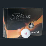 Pink Personalised Titleist Pro V1  Golf Balls<br><div class="desc">Pink personalised golf balls.  Custom.  Gift. Titleist Pro V1.</div>