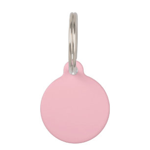 Pink Pet Tag
