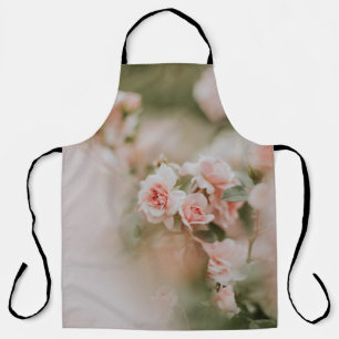 PINK PETALED FLOWERS APRON