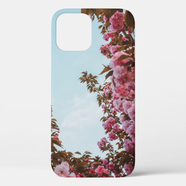 Pink petaled flowers Case-Mate iPhone case (Back)