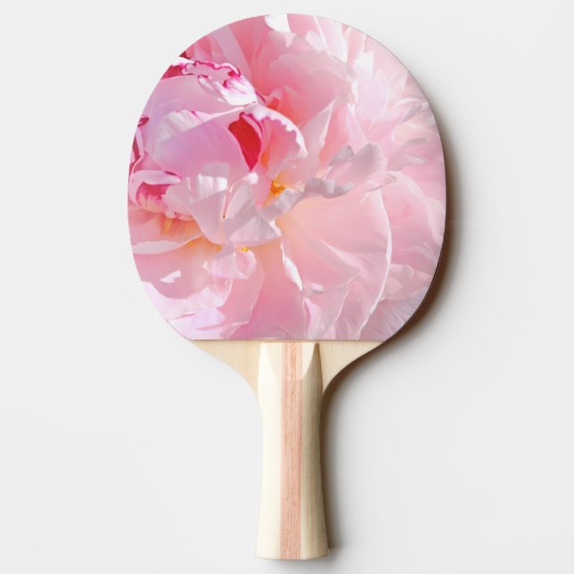 pink petals ping pong paddle (Back)