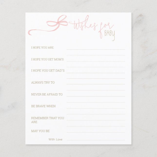 Pink Peter the Rabbit Beatrix Potter Wishes Advice (Front)