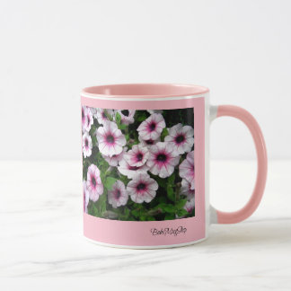 Pink Petunia Patch Mug