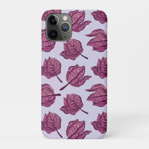 Pink Physalis Flower Pattern Pastel Botanical Case-Mate iPhone Case
