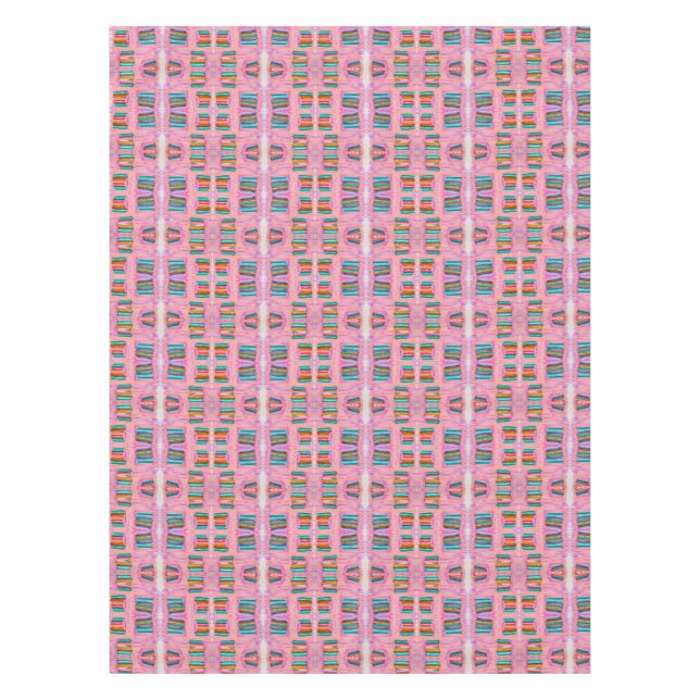 Pink Picnic Tablecloth (Front)