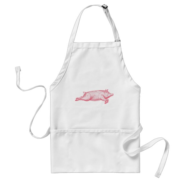Pink Pig Apron (Front)