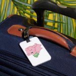Pink Pig Holding Cash Giving Thumbs Up Luggage Tag<br><div class="desc">Travel in style and attract good fortune with this rich pink pig luggage tag. Featuring a winking cartoon character holding a stack of money and giving a thumbs up, this tag makes your suitcase or bag easy to identify on the carousel. It is a perfect travel accessory for business trips...</div>
