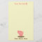 Pink Pig Mud Puddle Personalised Stationery