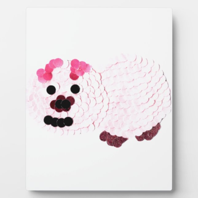 Pink Pig Plaque (Front)
