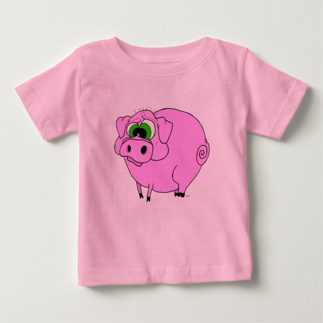 Pink Pig T-Shirt (Front)