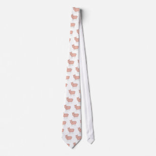 Pink Pig T-shirts and Gifts Tie