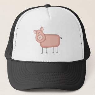 Pink Pig T-shirts and Gifts Trucker Hat