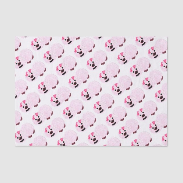 Pink Pig Tissue Paper (Front)