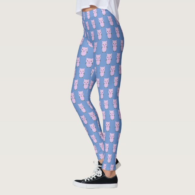 Pink Piggy Leggings (Left)