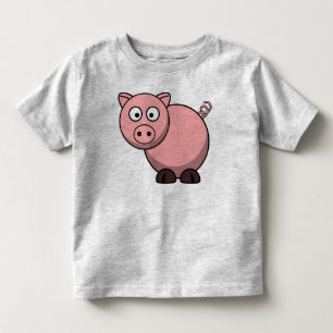 Pink piggy toddler T-Shirt