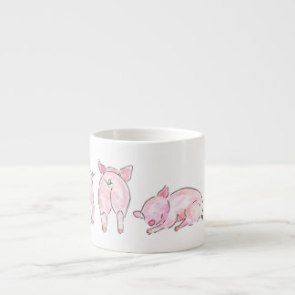 Pink Pigs Espresso Cup