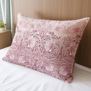 Pink Pimpernel Vintage Pattern William Morris Pillowcase