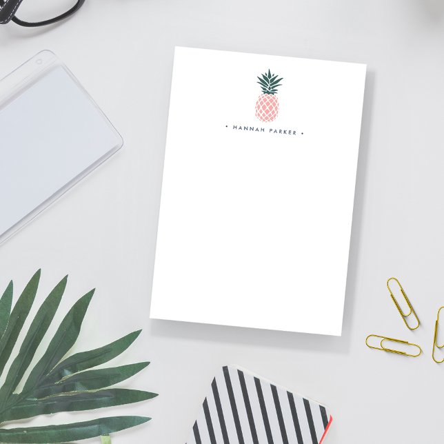 Pink Pineapple | Personalised Post-it Notes (Creator Uploaded)