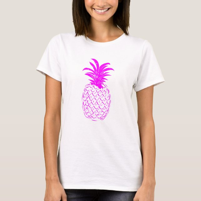 Pink Pineapple  T-Shirt (Front)