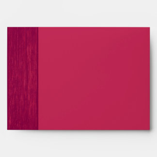 Pink/Pink Wood Grain Wedding Envelope