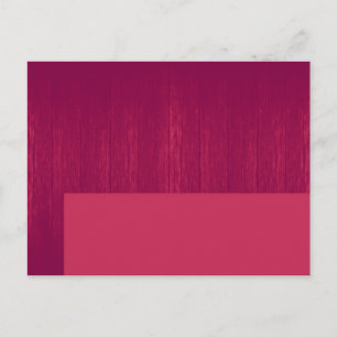 Pink/Pink Wood Grain Wedding Writable Place Card