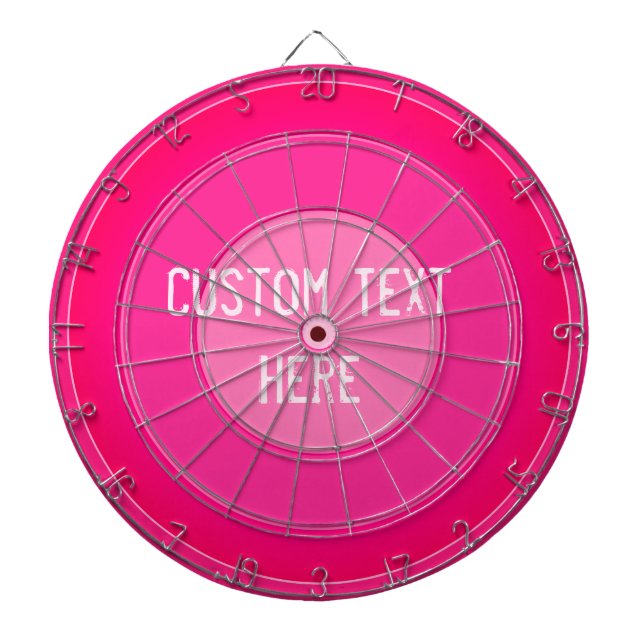 Pink Pink You Stink At Darts Dartboard (Front)