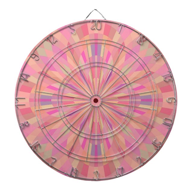 Pink Pixels 2 Dartboard (Front)
