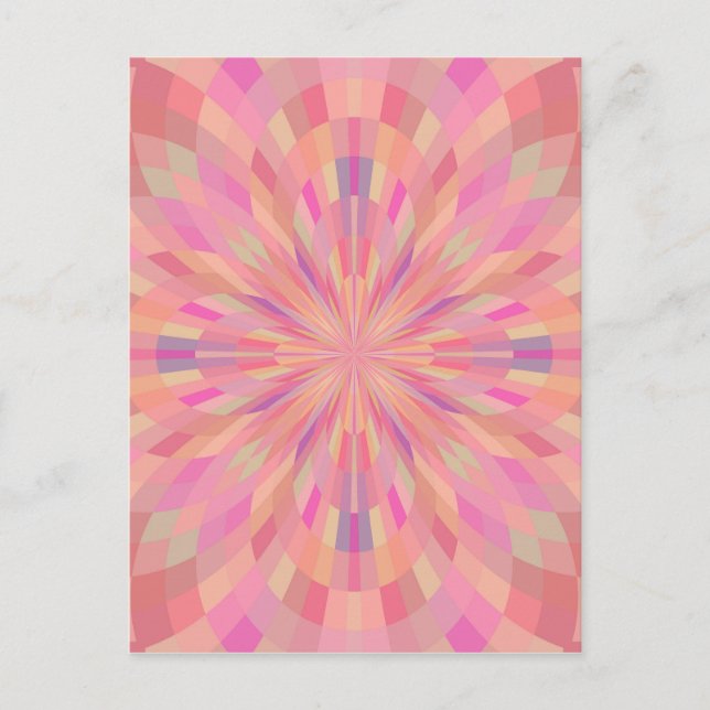 Pink Pixels 2 Postcard (Front)