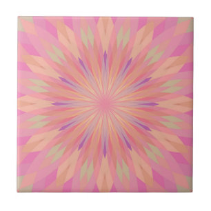 Pink Pixels 3 Tile