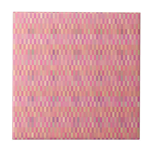 Pink Pixels Tile (Front)
