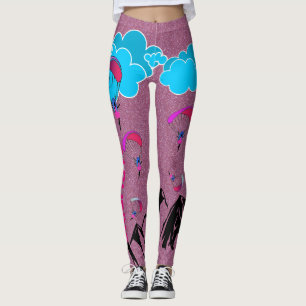 Pink Pixie Dust Paragliding legging