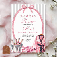 Pink Pjs and prosecco bachelorette itinerary