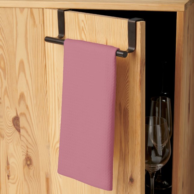 Pink Plaid Kitchen Towels (Thirds Fold)