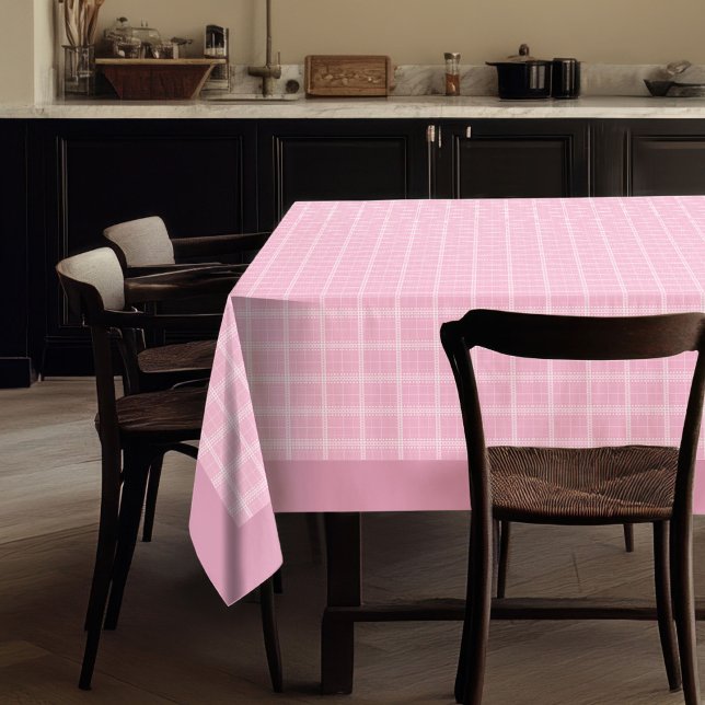 Pink Plaid Tablecloth Modern Country Homes (Pink Plaid Tablecloth Modern Country Homes)