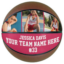 Pink Player Team Sports Modern Cool For Her Girls