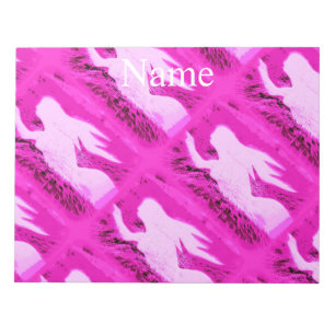 Pink pointing mermaids Thunder_Cove Notepad