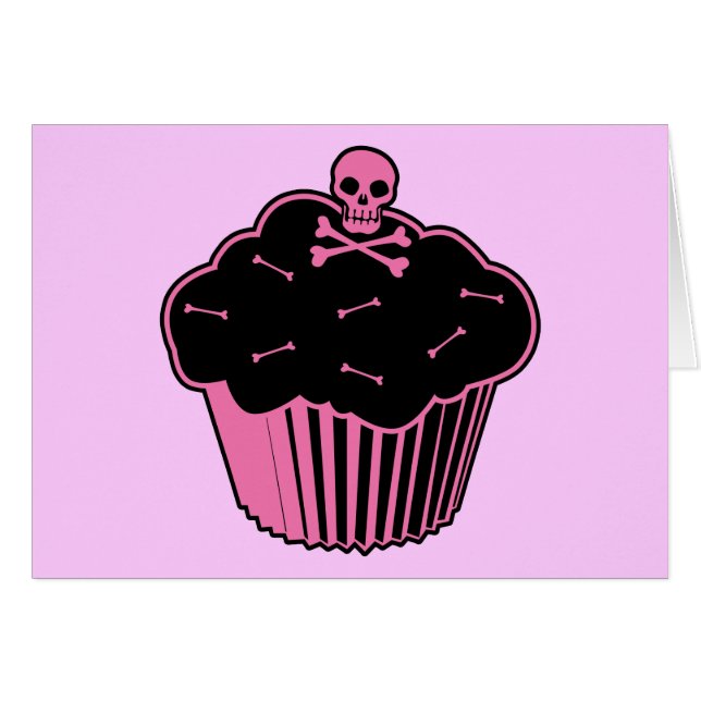 Pink Poison Cupcake (Front Horizontal)