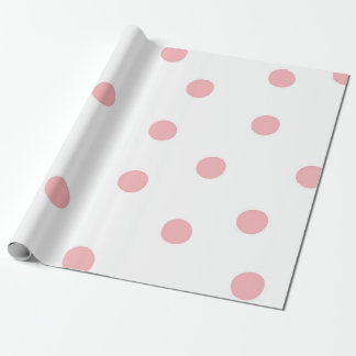 Pink Polka Delight Wrapping Paper