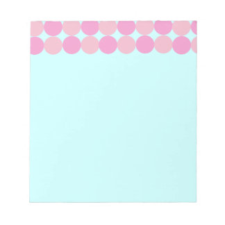Pink Polka Dot Note Pad