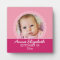 Pink Polka Dot Photo Frame Baby Girl