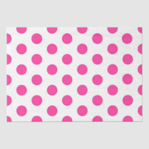 Pink Polka Dot Tissue Paper