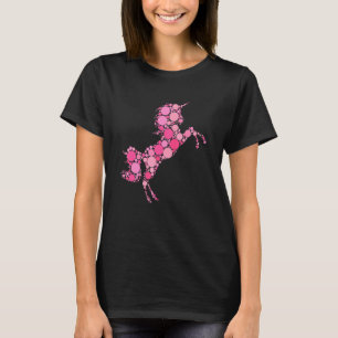 Pink Polka Dot Unicorn International Dot Day T-Shirt
