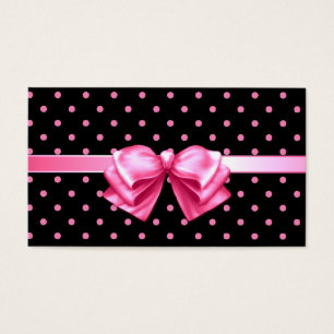 Pink Polka Dots Gift Tag
