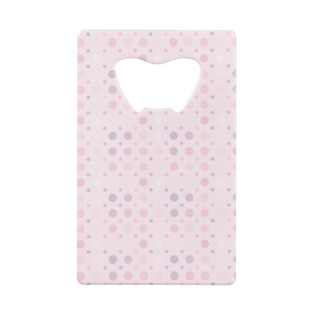 Pink Polka Dots Pattern on Pink (Back)