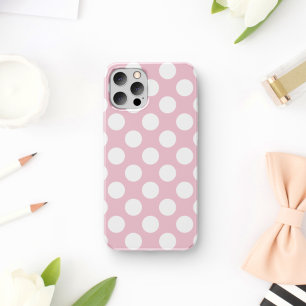 Pink Polka Dots, Polka Dot Pattern, Dots, Dotted Case-Mate iPhone Case