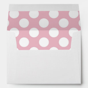Pink Polka Dots, Polka Dot Pattern, Dots, Dotted Envelope