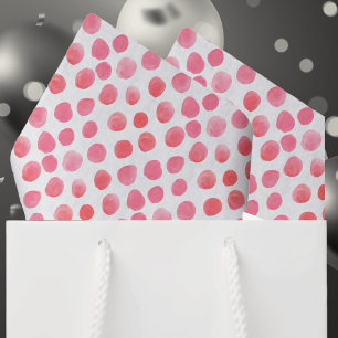 Pink Polka Dots Tissue Paper