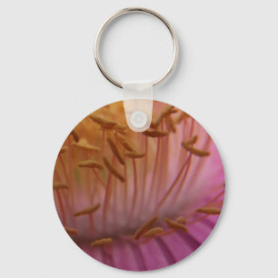 Pink Pollen Keychain